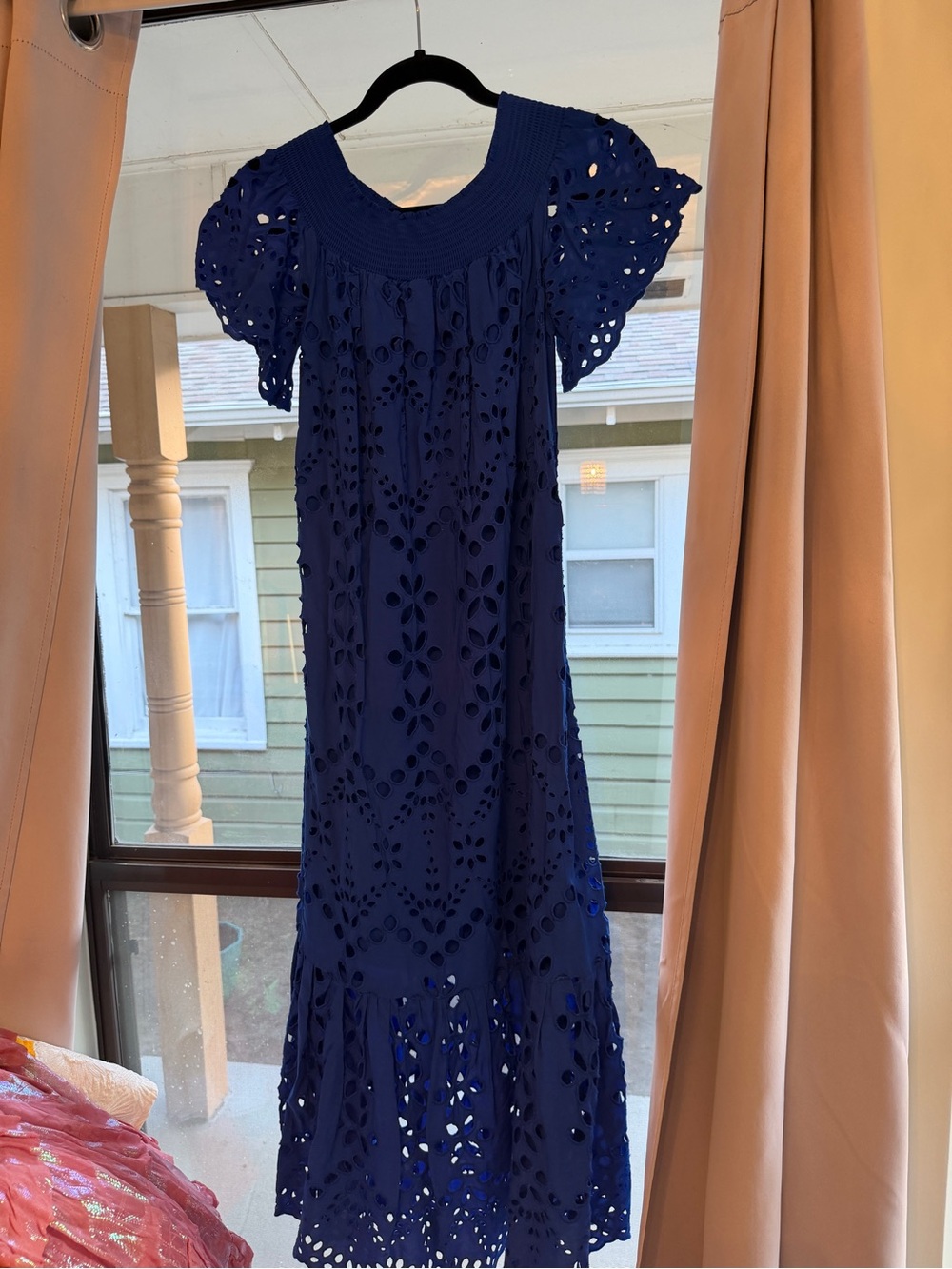 Blue Eyelet Midi Dress - Lily Pulitzer